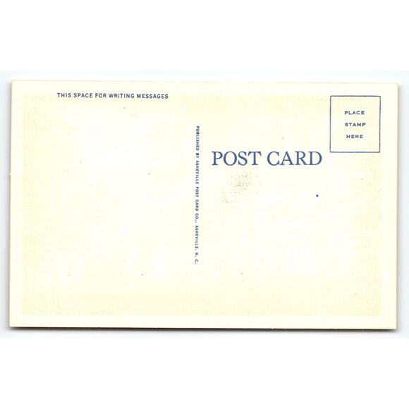 Vintage Linen Postcard Moonlight Scene Martha Jefferson Hospital VA - Picture 2 of 2